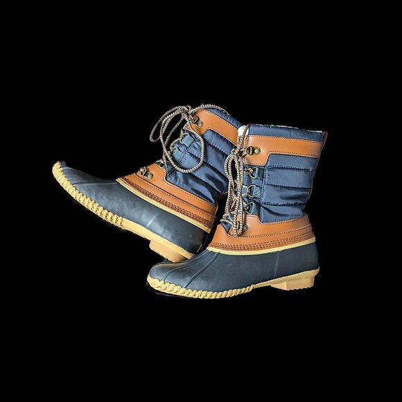 Lands End Insulated Boots Wmns 7 EUC - Picture 6 of 6